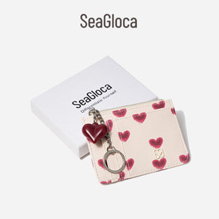 [SeaGloca] 心形印花卡套