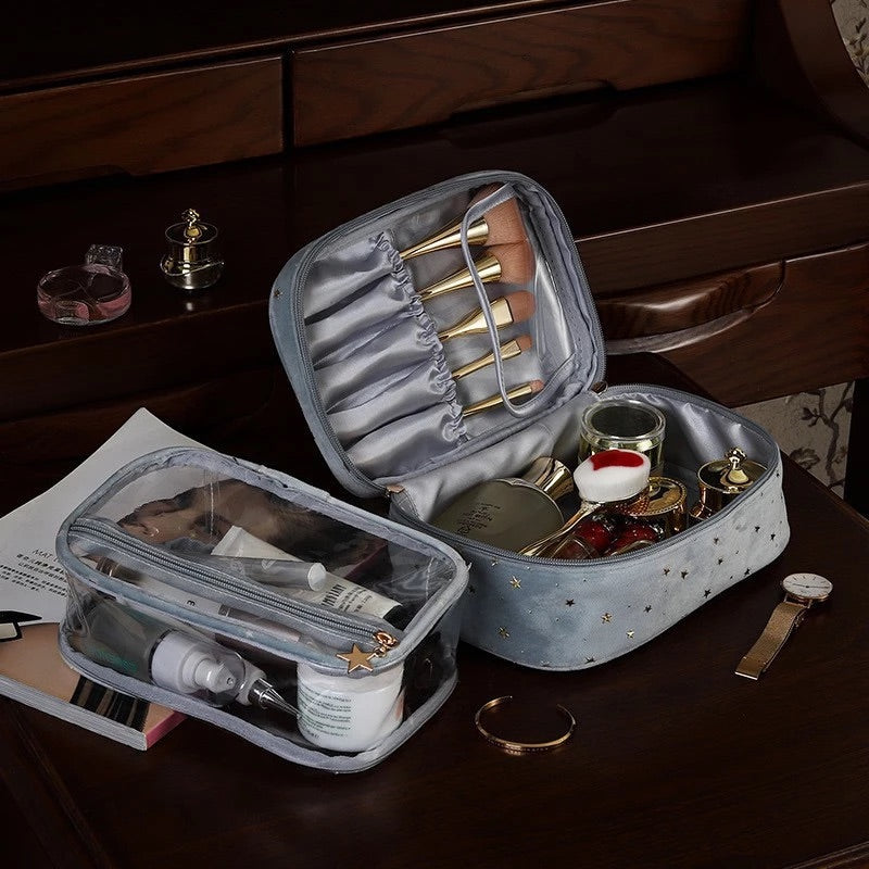 Luna Crescent Makeup Bag