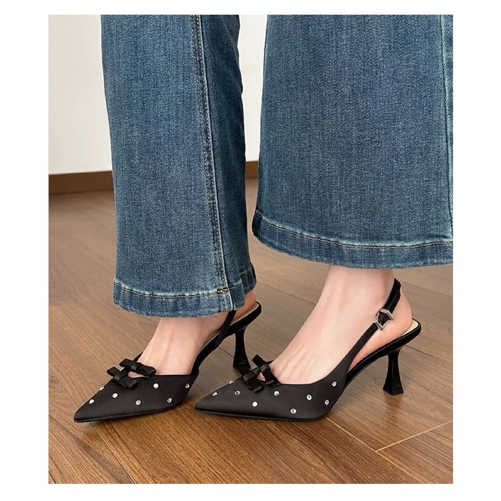 Midnight Sparkle Heels