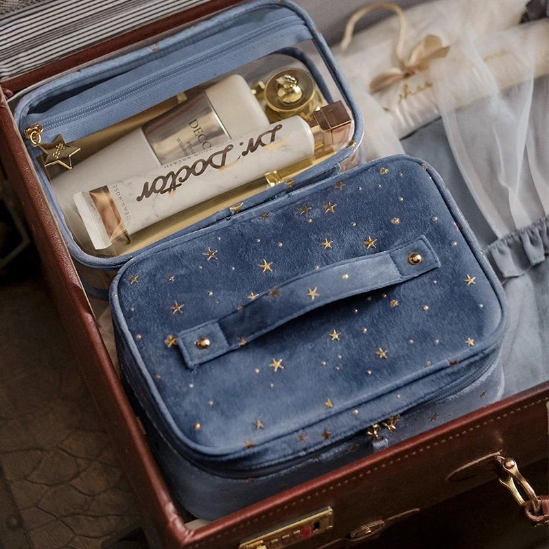Luna Crescent Makeup Bag