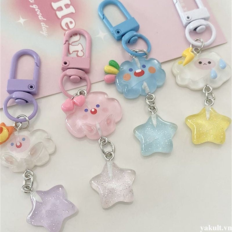 [Random - Not for sale] Hairclips & Stickers ♡ our gift with every order