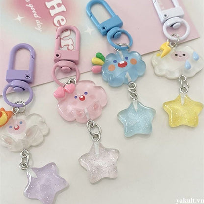 [Random - Not for sale] Hairclips & Stickers ♡ our gift with every order