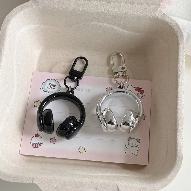 Mini Headphone Model Keychain